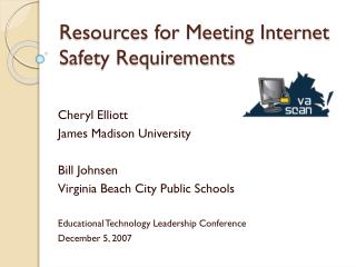 Resources for Meeting Internet Safety Requirements