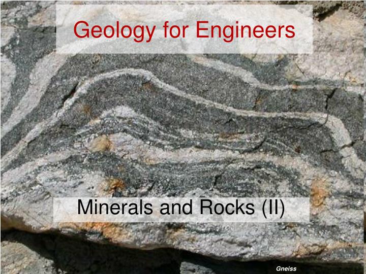 geology for engineers
