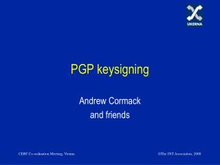 PGP keysigning