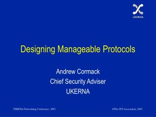 designing manageable protocols