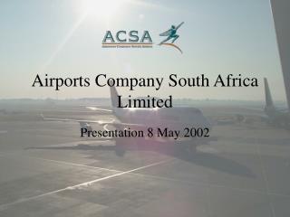 ACSA Budget 2003