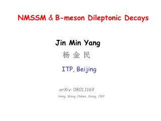NMSSM &amp; B-meson Dileptonic Decays