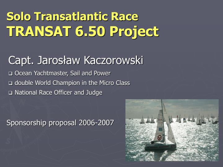 sponsorship proposal 2006 2007