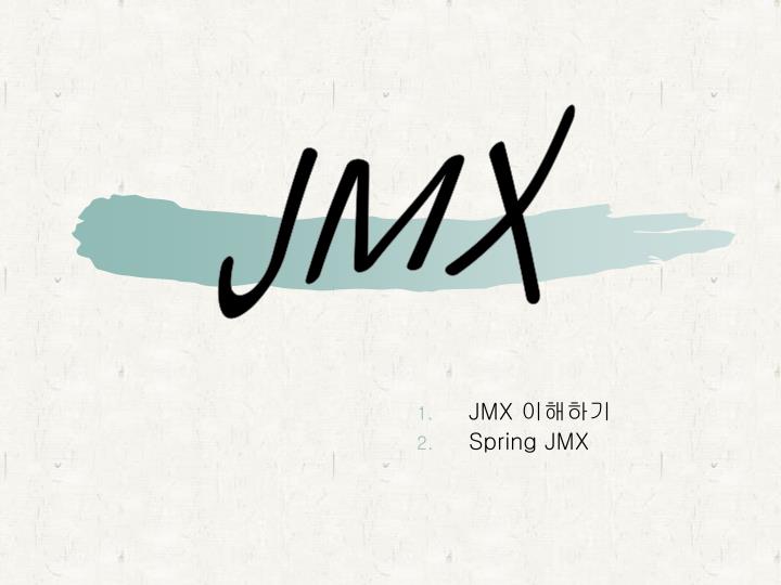 jmx spring jmx