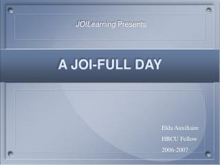 A JOI-FULL DAY