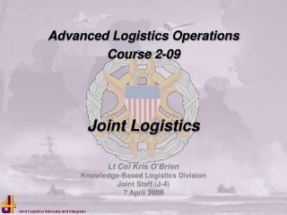 Advanced Logistics Operations Course 2-09