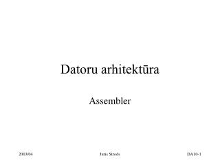 datoru arhitekt ra