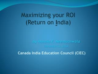 Canada India Education Council (CIEC)
