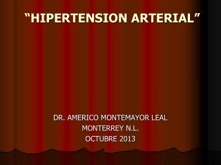 hipertension arterial