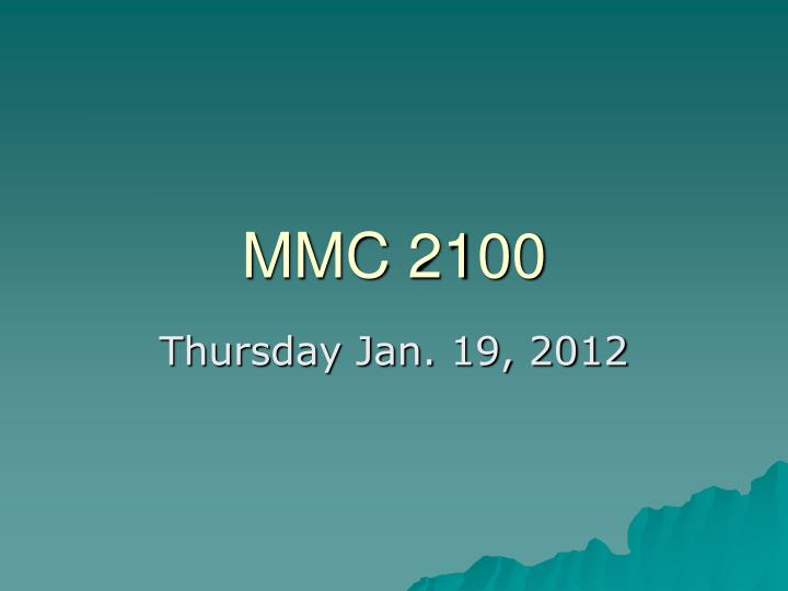 mmc 2100