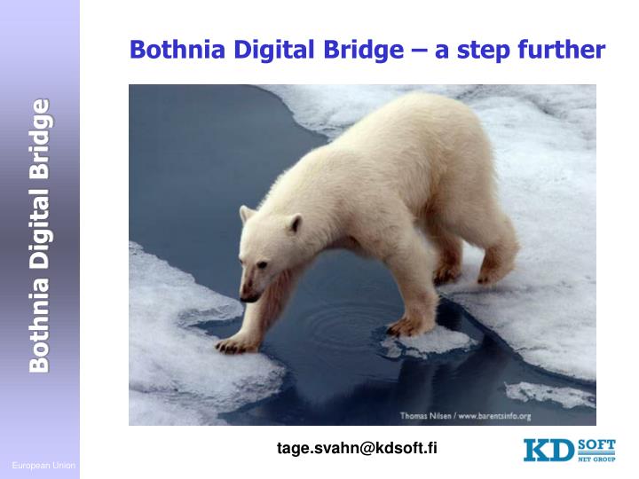 bothnia digital bridge a step further