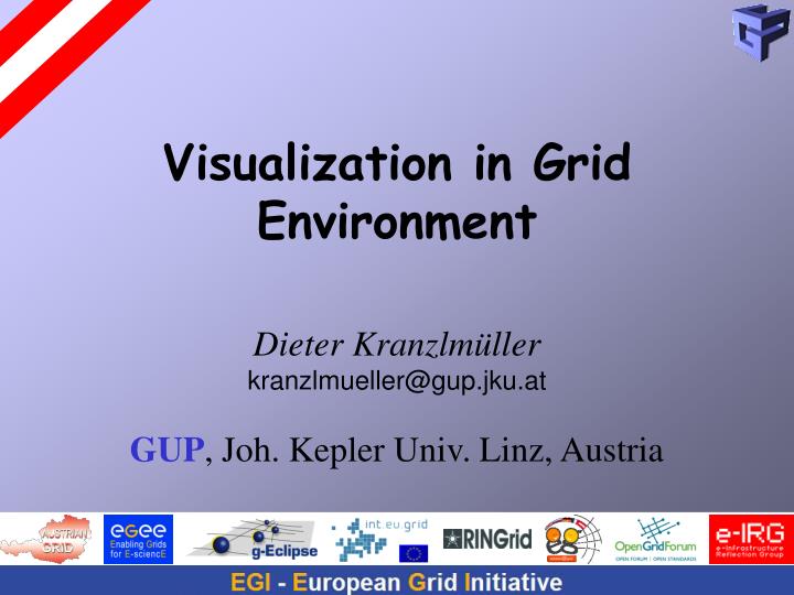 visualization in grid environment