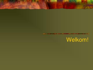welkom