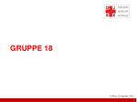Gruppe 18 - slide 1