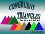 CONGRUENT TRIANGLES - slide 1