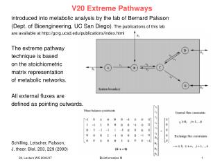 V20 Extreme Pathways