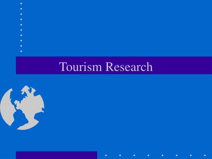 tourism research