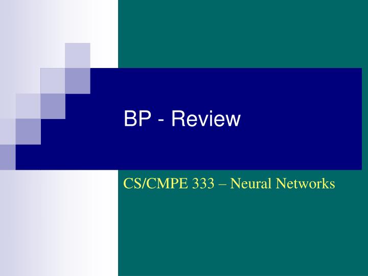 bp review