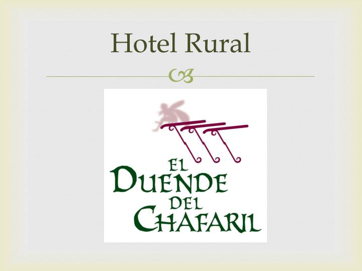 hotel rural