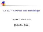 Advanced Web Technologies: Key Concepts and Strategies for 21st Century Learning - slide 1