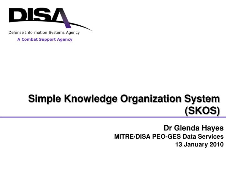 simple knowledge organization system skos