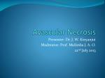 Avascular Necrosis - slide 1