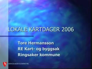 lokale kartdager 2006
