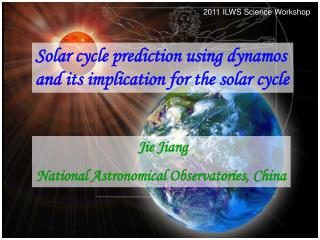 Solar cycle prediction using dynamos and its implication for the solar cycle
