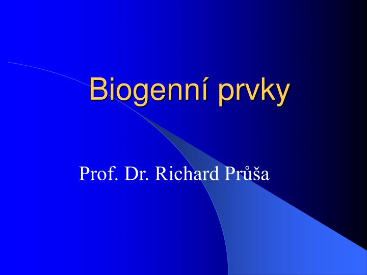 biogenn prvky