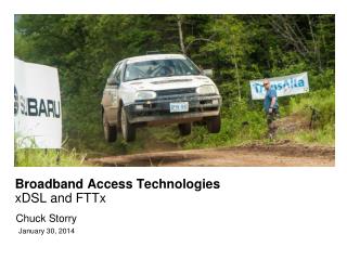 Broadband Access Technologies xDSL and FTTx