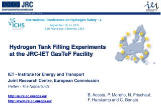 IET - Institute for Energy and Transport Joint Research Centre, European Commission
