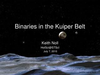 Binaries in the Kuiper Belt