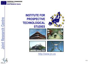 INSTITUTE FOR PROSPECTIVE TECHNOLOGICAL STUDIES