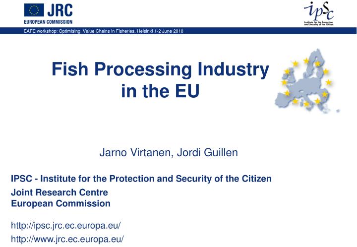 fish processing industry in the eu