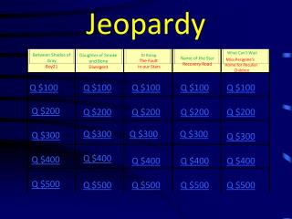 Jeopardy