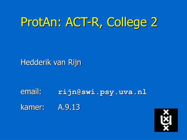 protan act r college 2