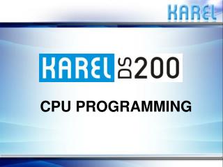 CPU PROGRAMMING