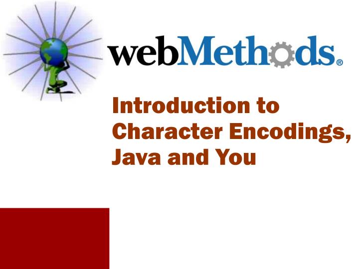 introduction to character encodings java and you