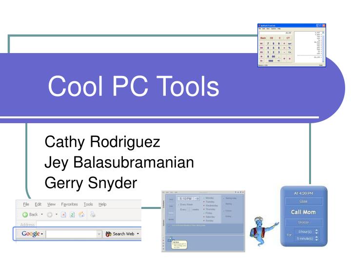 cool pc tools