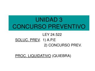 unidad 3 concurso preventivo