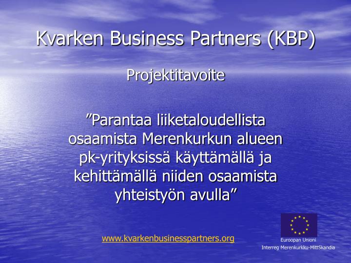 kvarken business partners kbp