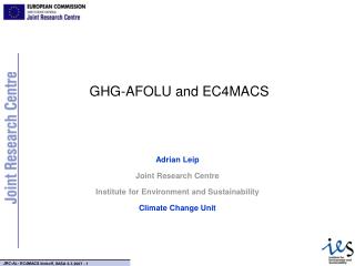 GHG-AFOLU and EC4MACS