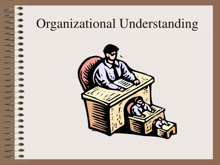 organizational understanding