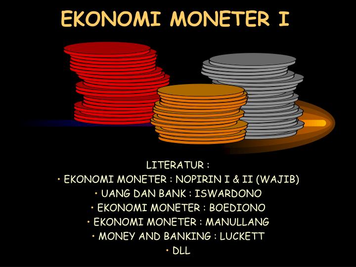ekonomi moneter i