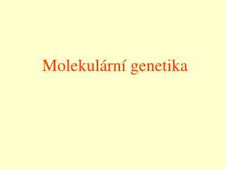 molekul rn genetika