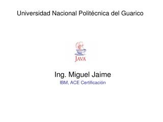 ing miguel jaime ibm ace certificaci n
