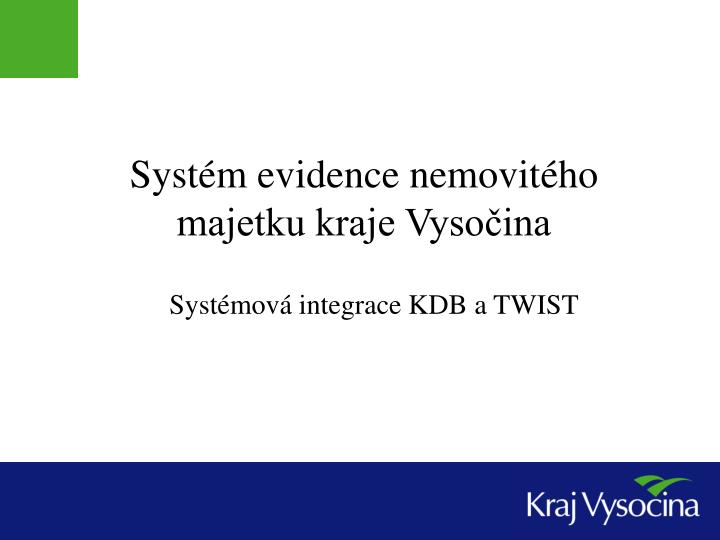 syst m evidence nemovit ho majetku kraje vyso ina