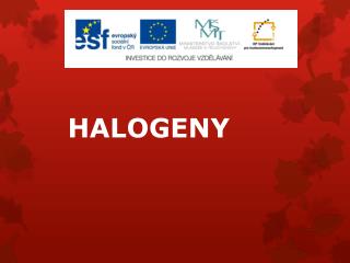 halogeny
