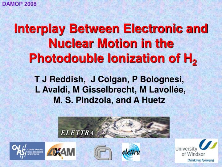 interplay between electronic and nuclear motion in the photodouble ionization of h 2