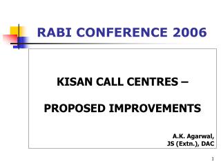 RABI CONFERENCE 2006
